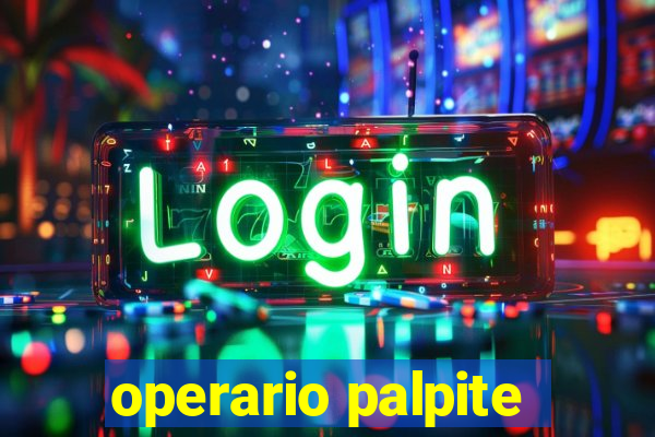 operario palpite