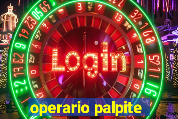 operario palpite