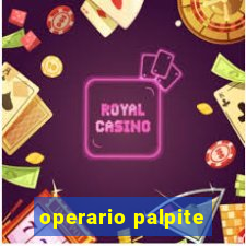 operario palpite