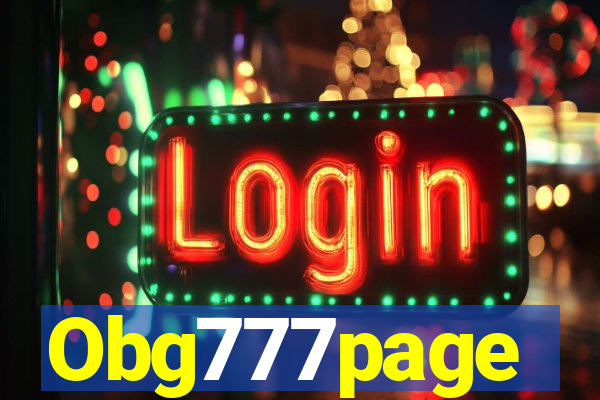 Obg777page