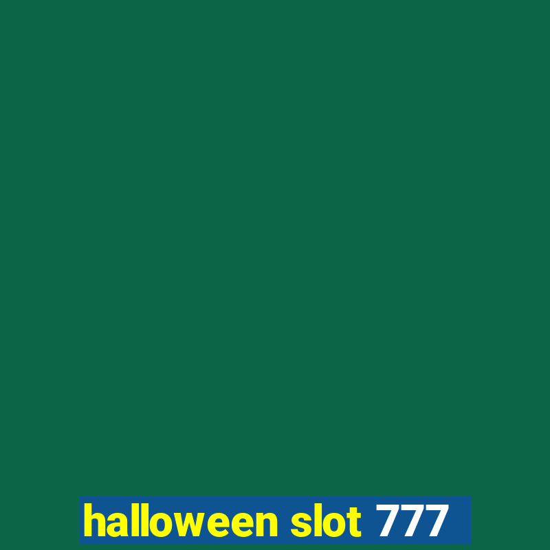 halloween slot 777