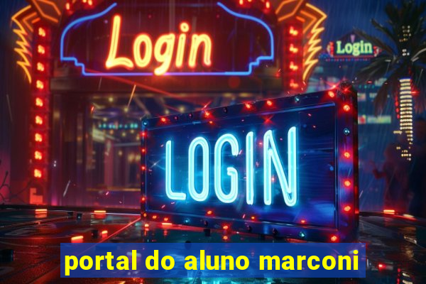 portal do aluno marconi