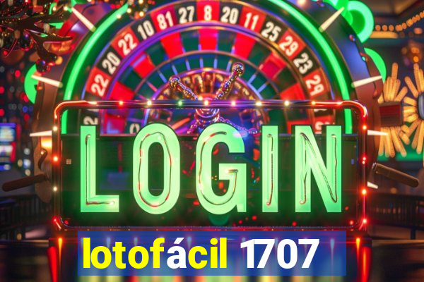 lotofácil 1707