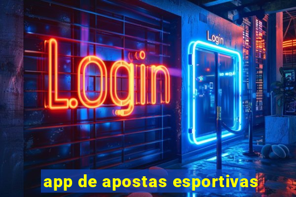 app de apostas esportivas