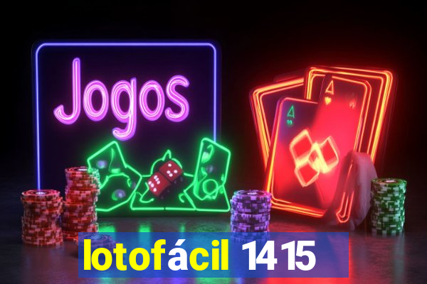 lotofácil 1415