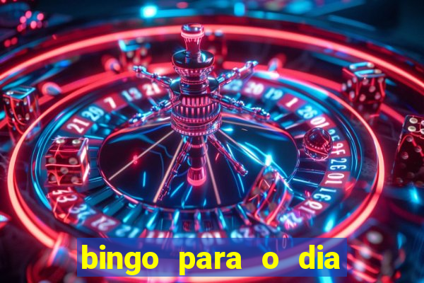 bingo para o dia do estudante