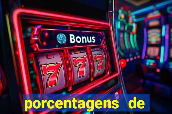 porcentagens de jogos pagantes