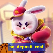 no deposit real money casino