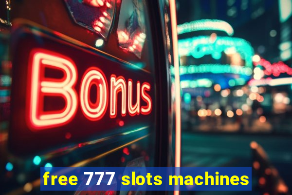 free 777 slots machines