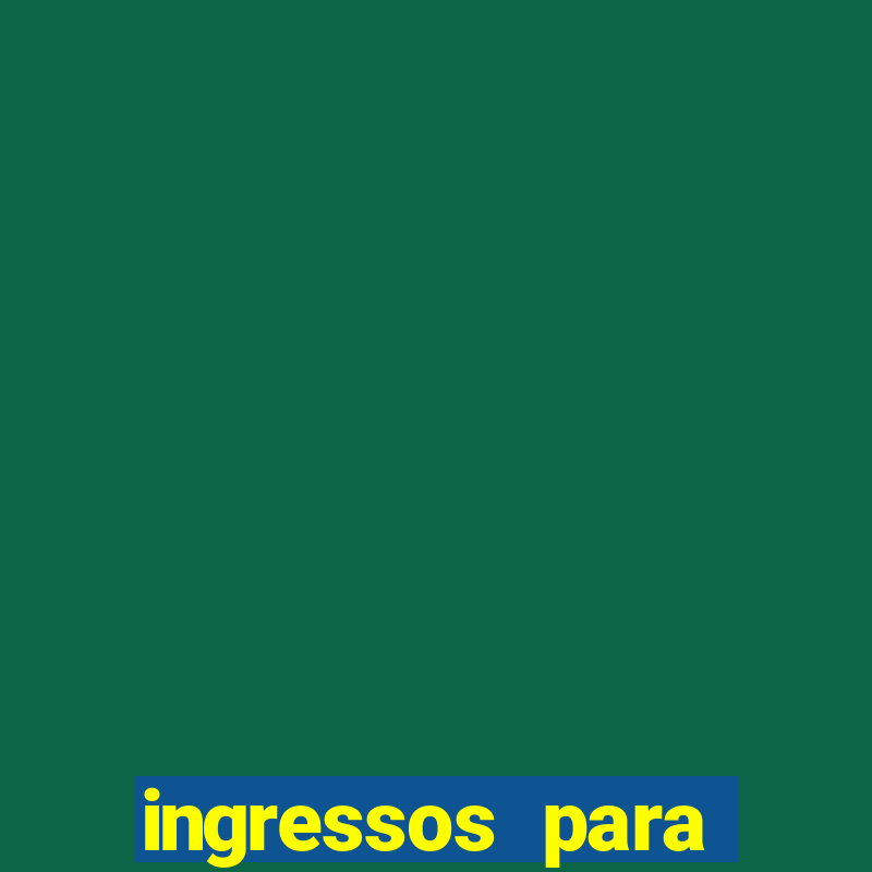 ingressos para fluminense x criciúma