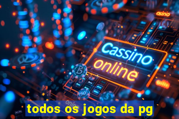 todos os jogos da pg