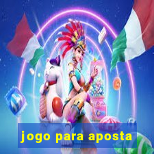 jogo para aposta