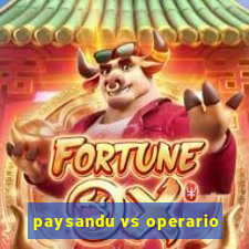 paysandu vs operario