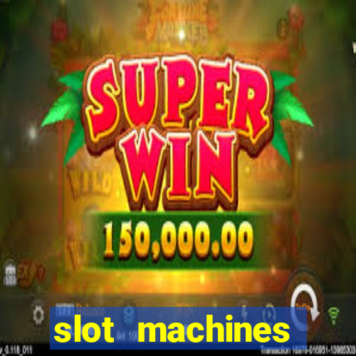 slot machines online casino