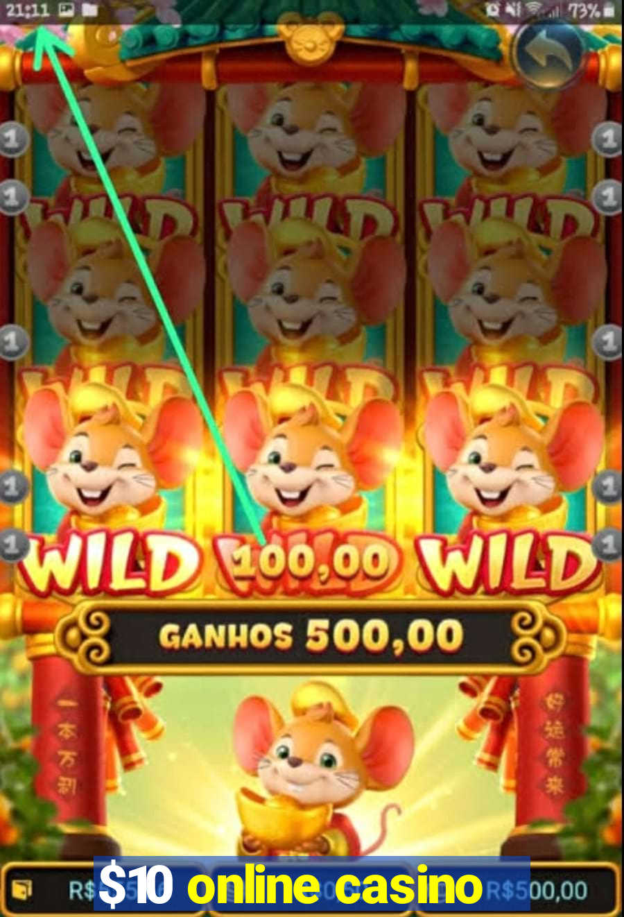 $10 online casino