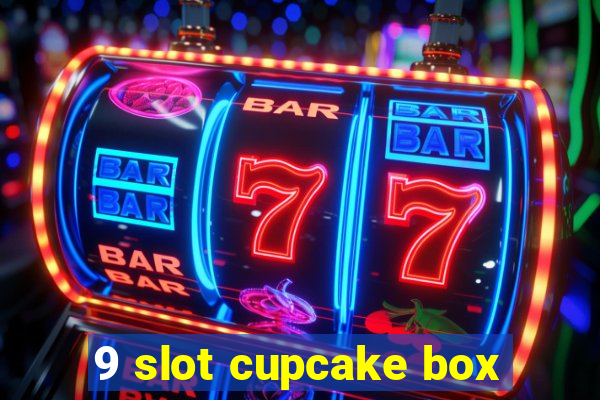 9 slot cupcake box