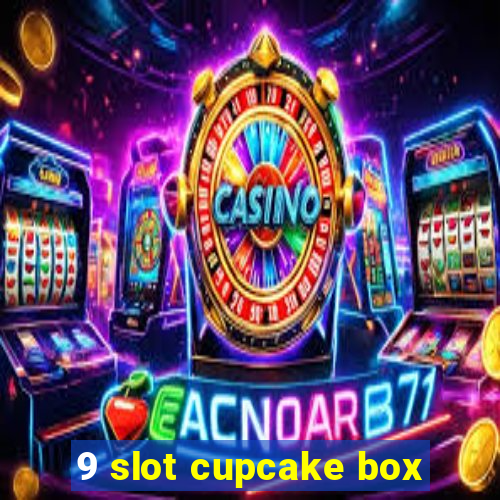 9 slot cupcake box