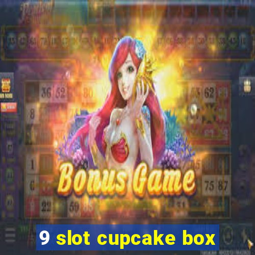 9 slot cupcake box