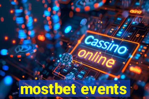 mostbet events