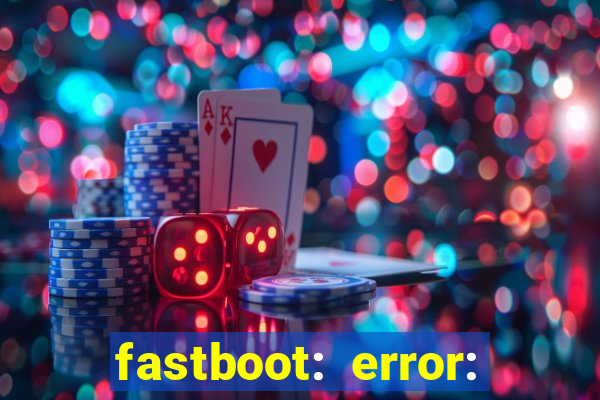 fastboot: error: failed to identify current slot