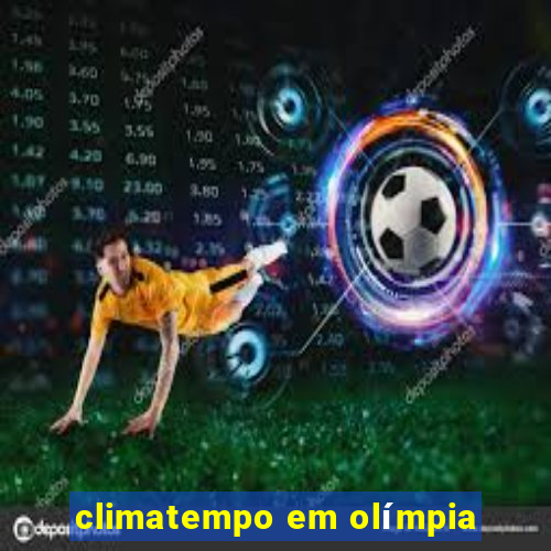 climatempo em olímpia