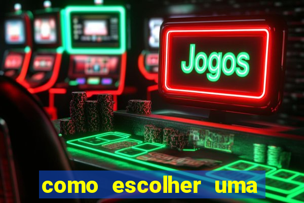 como escolher uma boa cartela de bingo