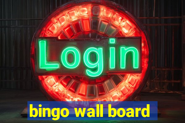 bingo wall board