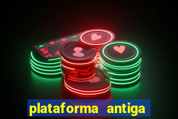 plataforma antiga do tigre