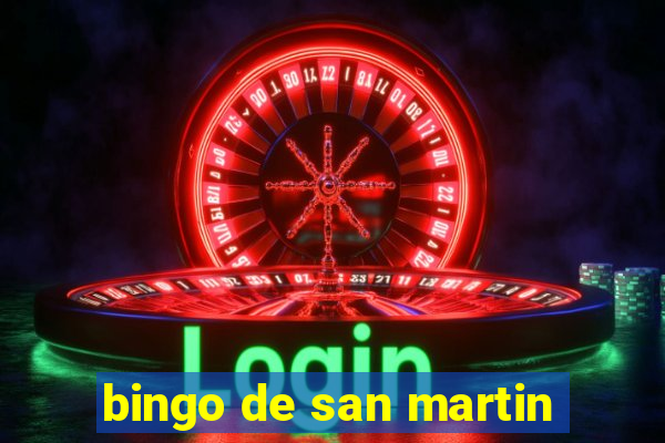 bingo de san martin