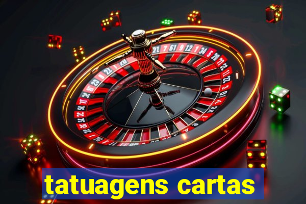 tatuagens cartas