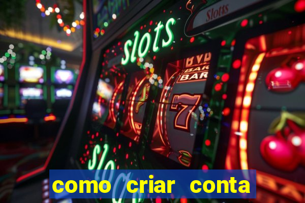 como criar conta demo slot