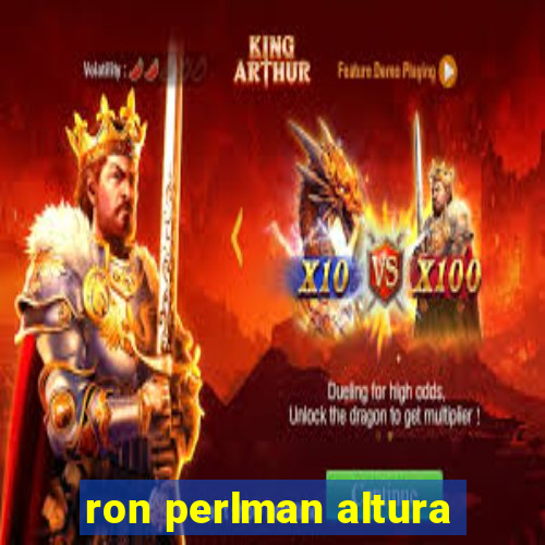 ron perlman altura