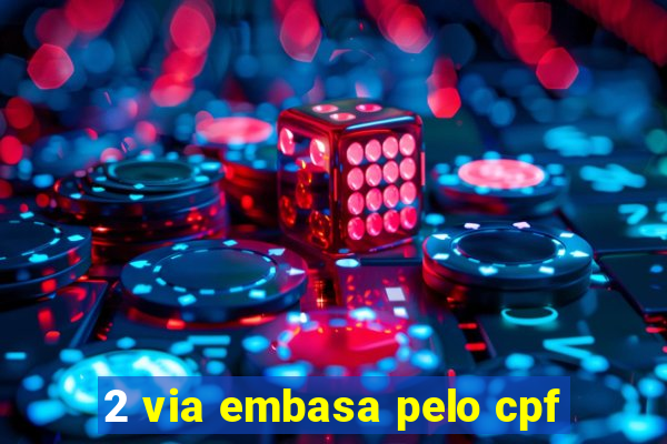 2 via embasa pelo cpf