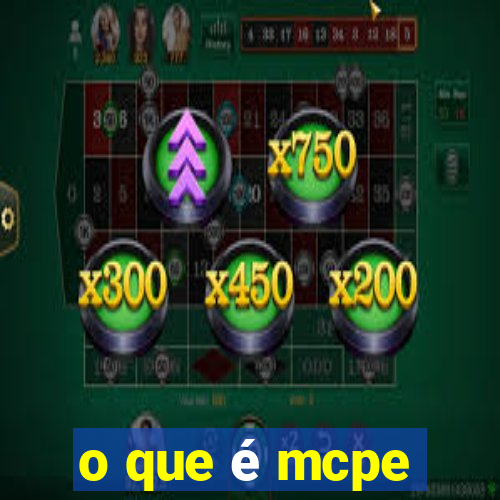 o que é mcpe