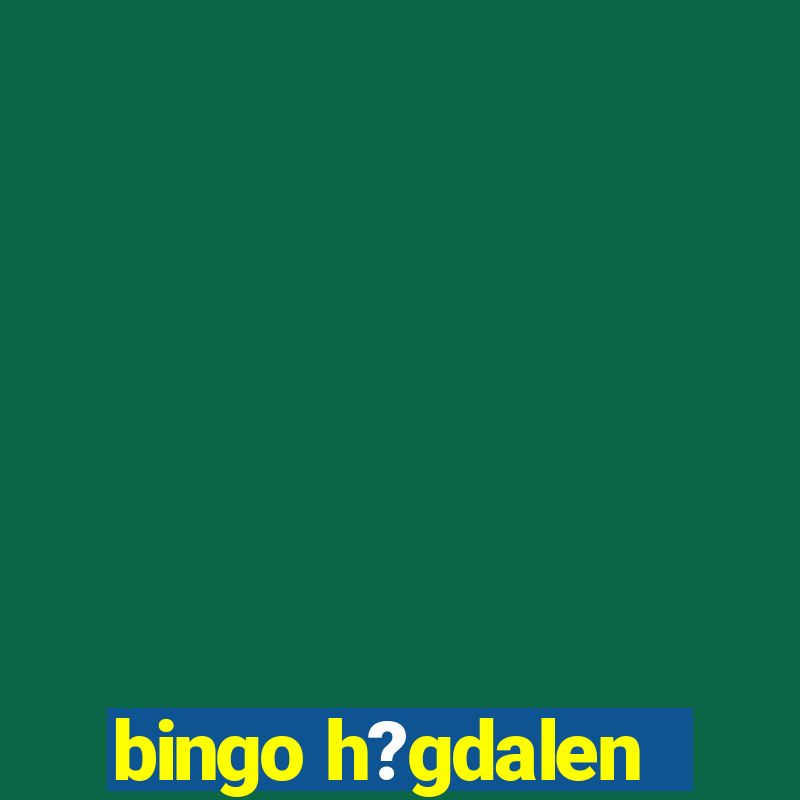 bingo h?gdalen