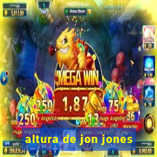 altura de jon jones