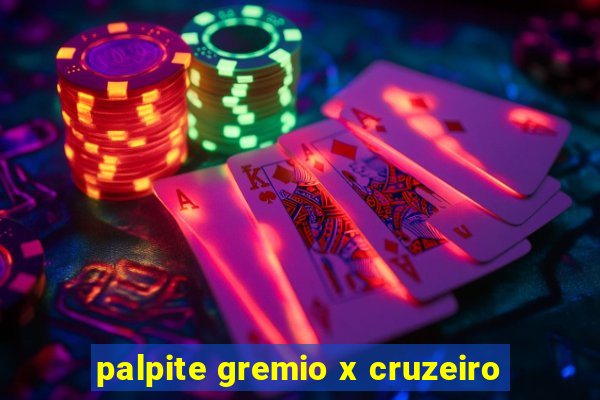 palpite gremio x cruzeiro