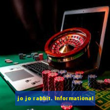 jo jo rabbit. Informational