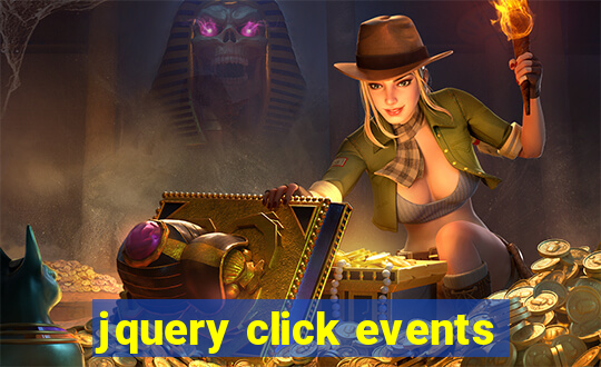 jquery click events