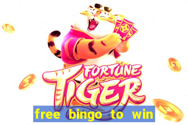 free bingo to win real money