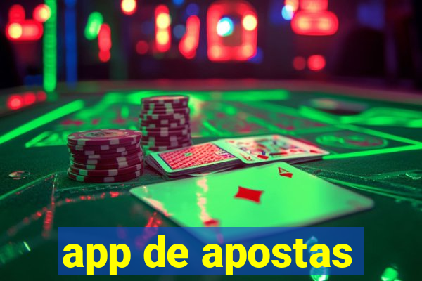 app de apostas