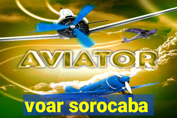 voar sorocaba