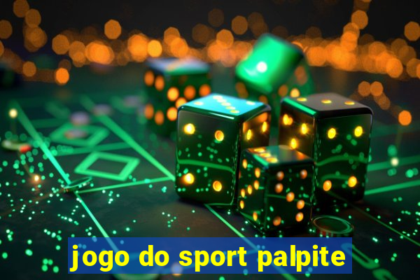 jogo do sport palpite