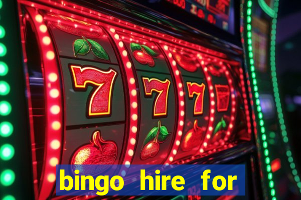 bingo hire for parties leigh