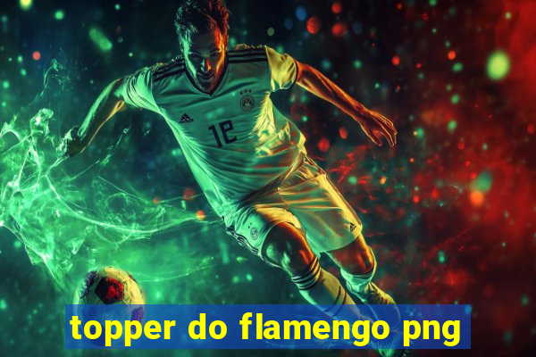 topper do flamengo png