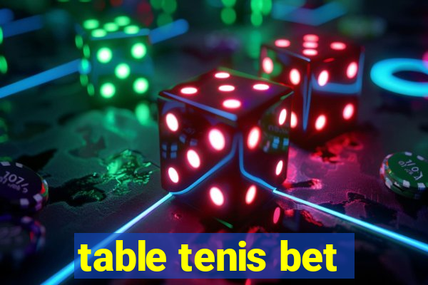 table tenis bet