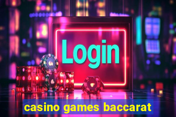 casino games baccarat