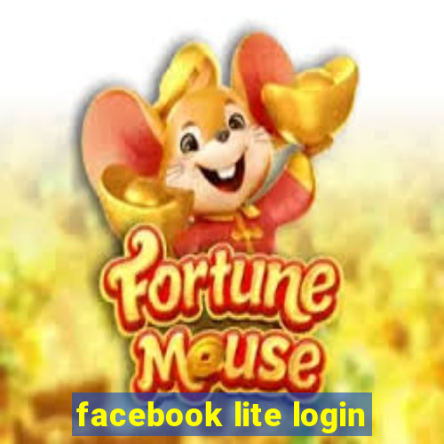 facebook lite login