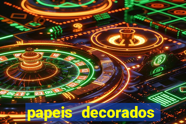 papeis decorados para imprimir