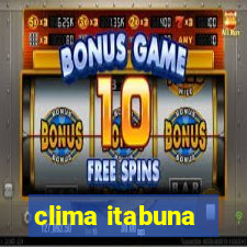 clima itabuna